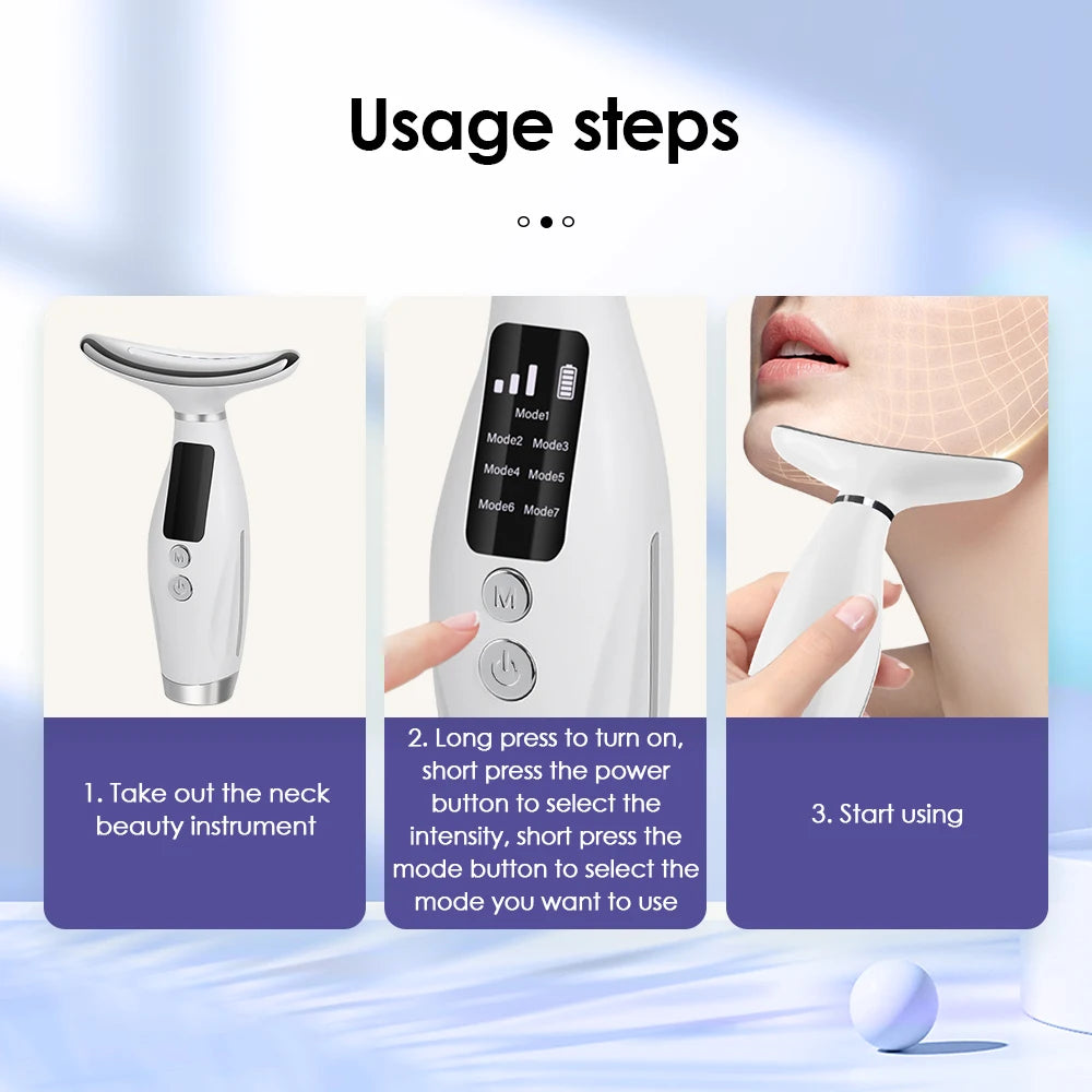Face & Neck Beauty Device Vibration Massage